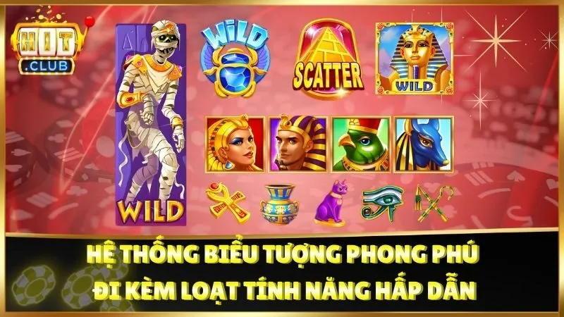 Hệ thống biểu tượng phong phú đi kèm loạt tính năng hấp dẫn